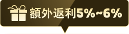 額外返利提示